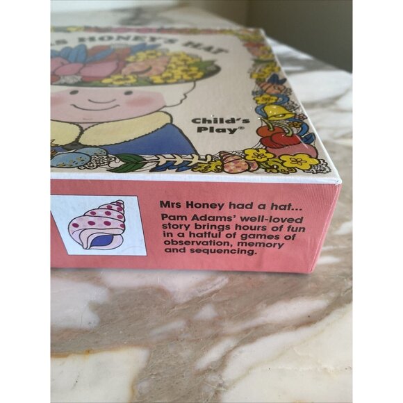 Mrs Honey's Hat Board Game Child's Play Memory Match 1998 - Picture 2 of 6